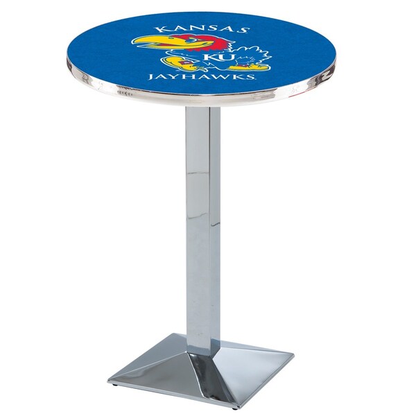 42" Chrome Kansas Pub Table